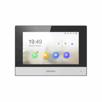 Hikvision 7 Inch touch screen Main Station  شاشة انتركوم7 بوصة اضافية هيكفيجن